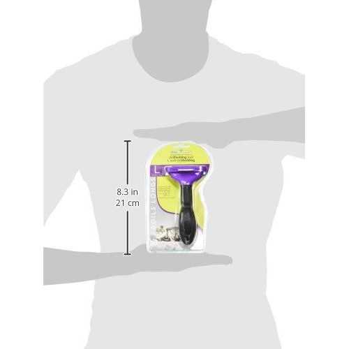 FURminator 10730 Long Hair Deshedding Tool for Cats