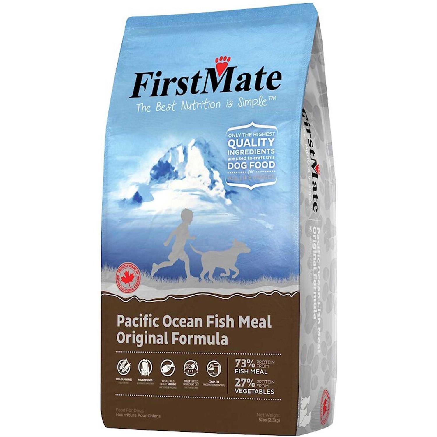 FirstMate Grain Free Pacific Ocean Fish Meal Original Formula Dog Food