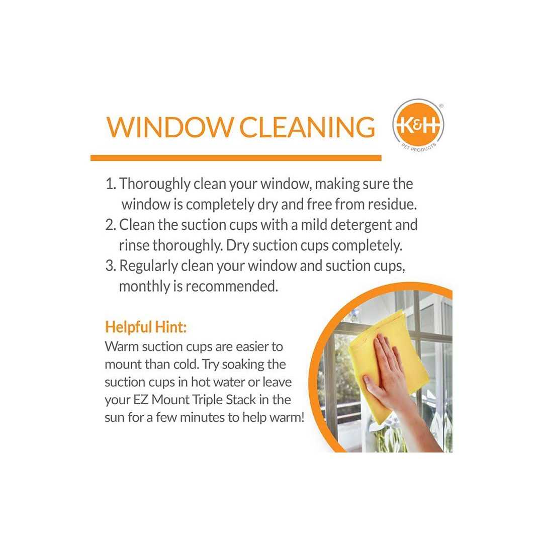 K&H Pet Products EZ Mount Window Kitty Sill Stack