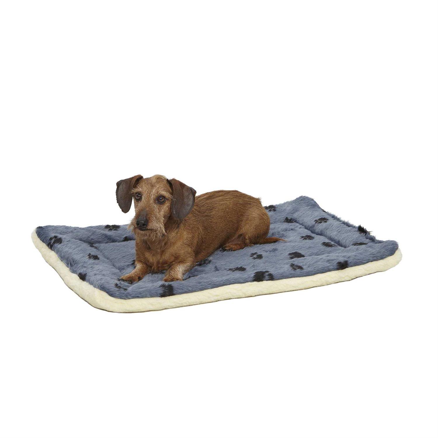 Midwest Paw Print Reversible Bed