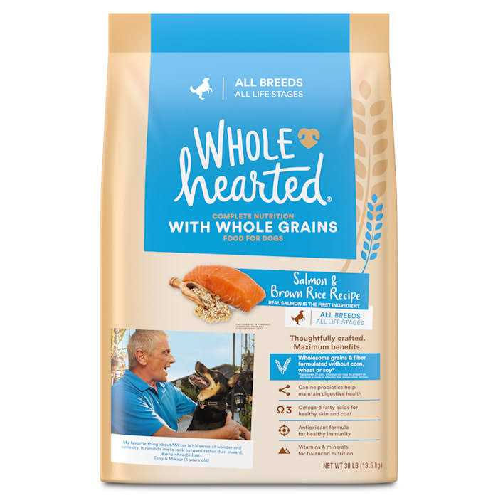 WholeHearted Whole Grains Salmon Recipe Dry Dog Food
