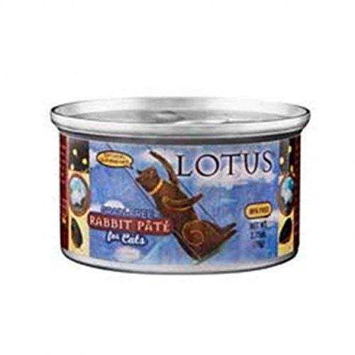 Lotus Grain Free Rabbit Pate Canned Cat Food