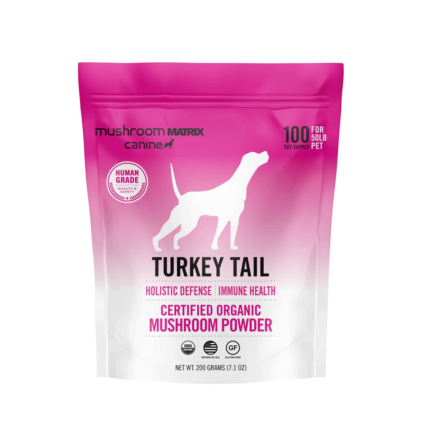 Canine Matrix Turkey Tail Mushroom Supplement