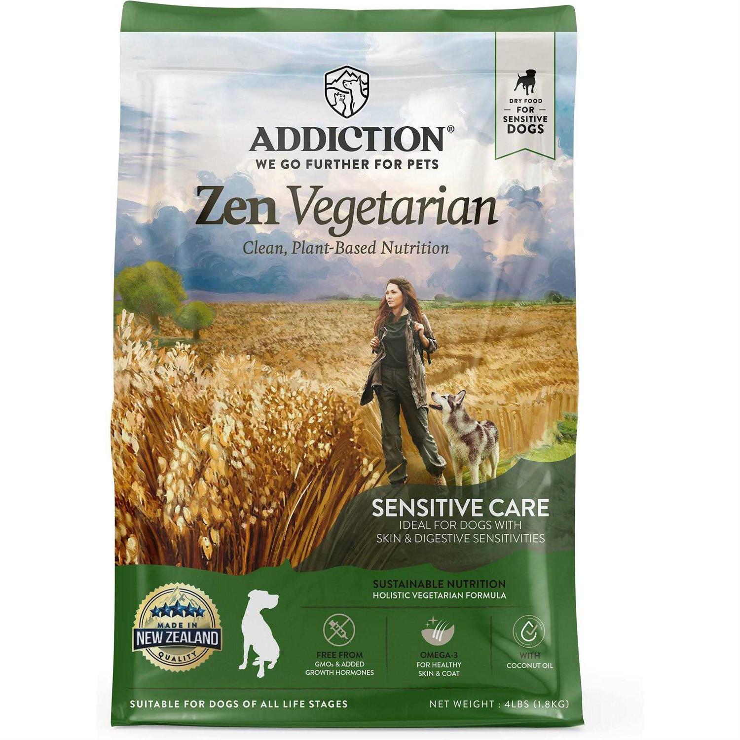 Addiction Zen Vegetarian Dry Dog Food