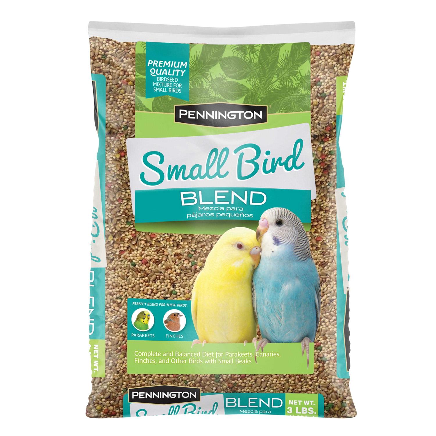 Pennington Small Breed Everyday Blend Dry Bird Food, for Parakeets, Canaries and Finches