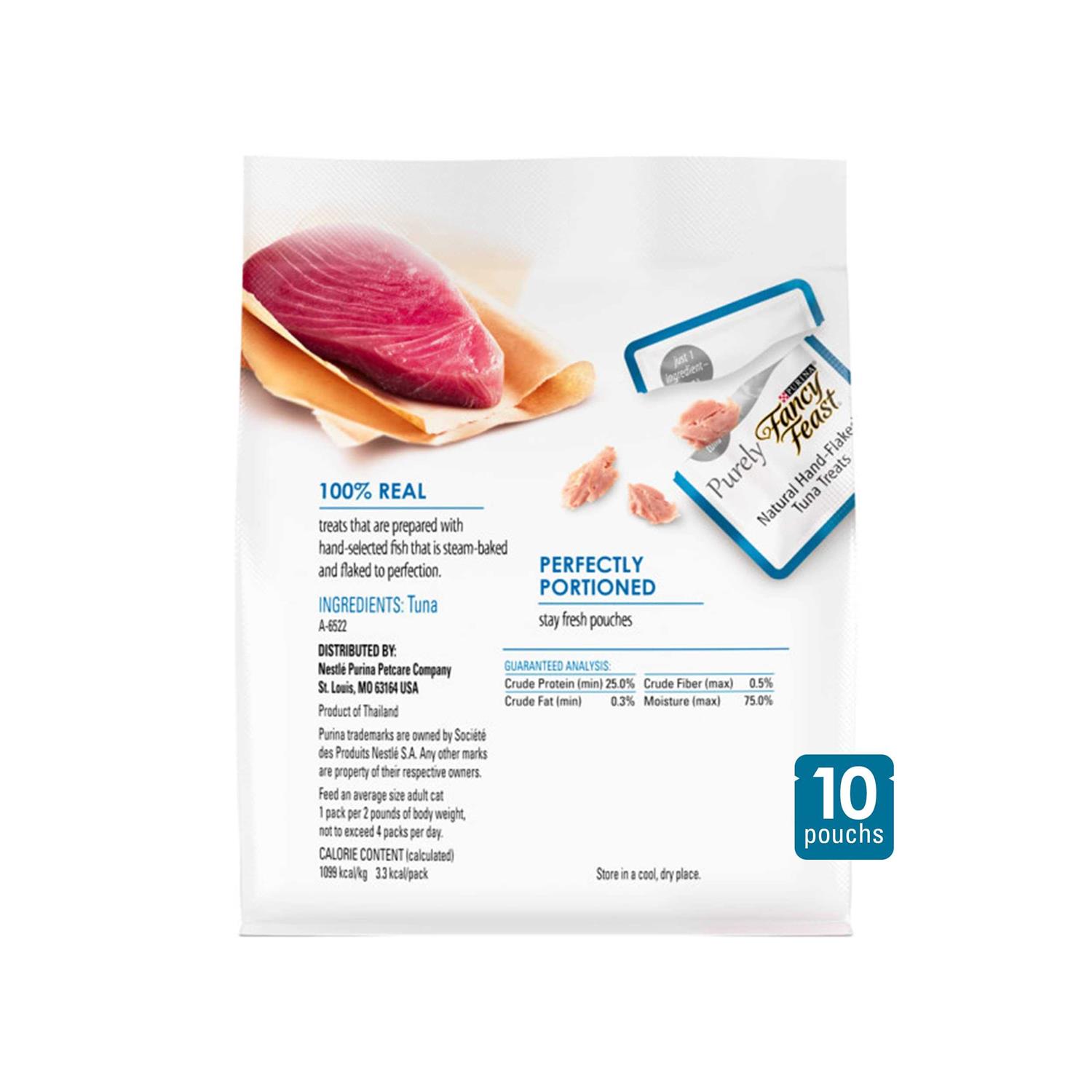 Fancy Feast Purely Natural Hand-Flaked Tuna Cat Treats