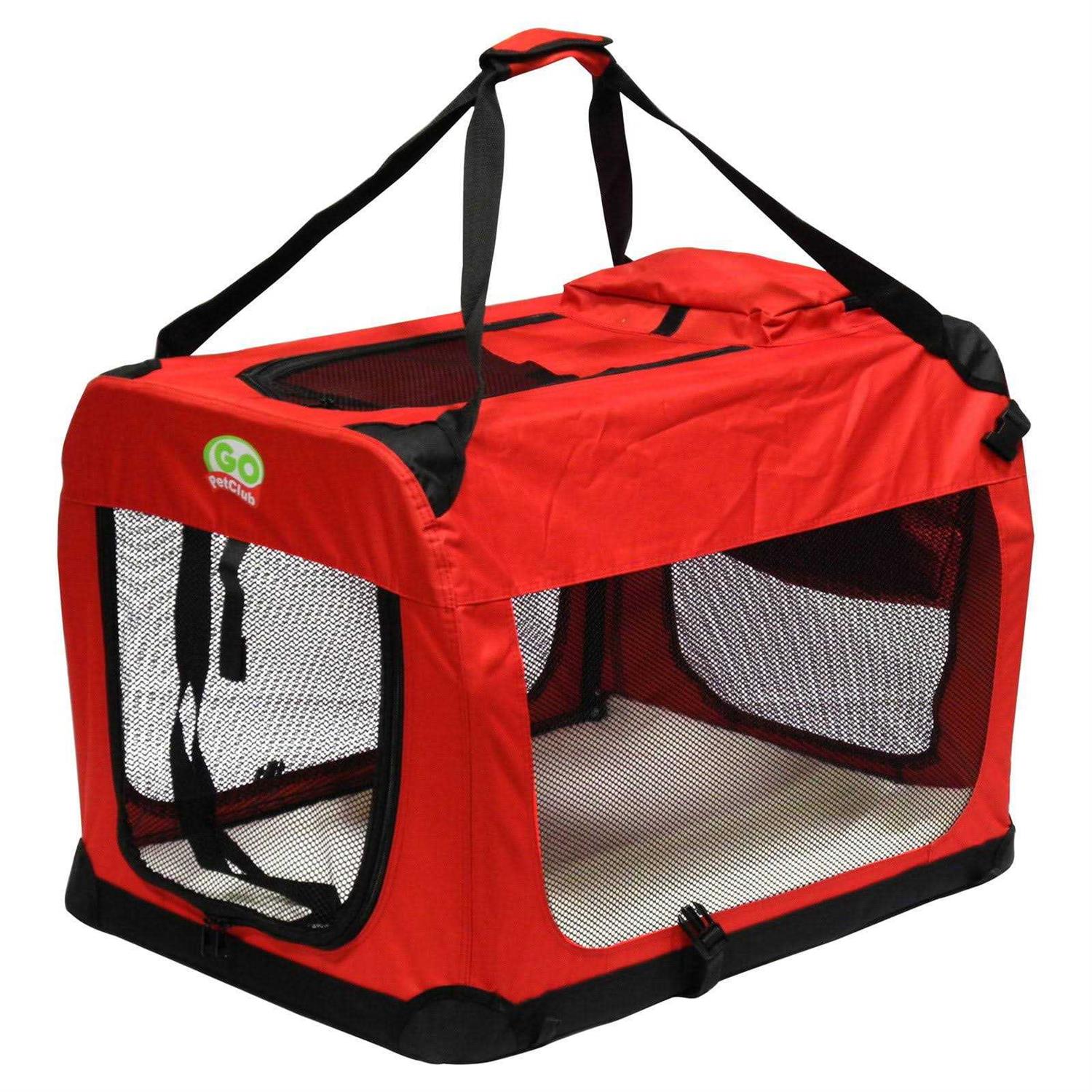 Go Pet Club Foldable Soft Crate Pet Carrier