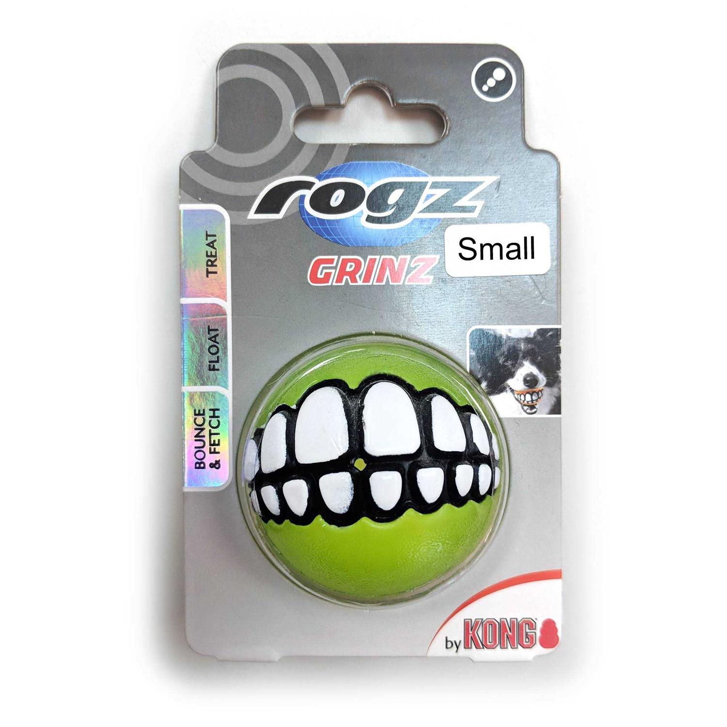 Rogz Grinz Ball Dog Toy