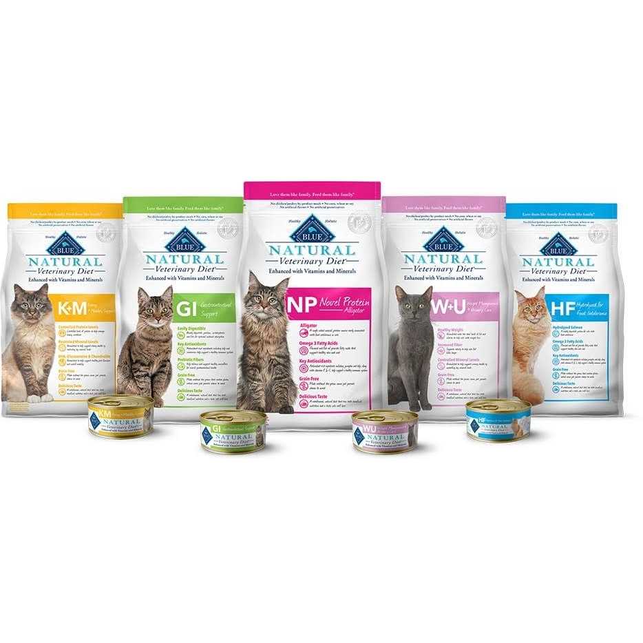 Blue Buffalo Natural Veterinary Diet W+U Weight Management + Urinary Care Dry Cat Food