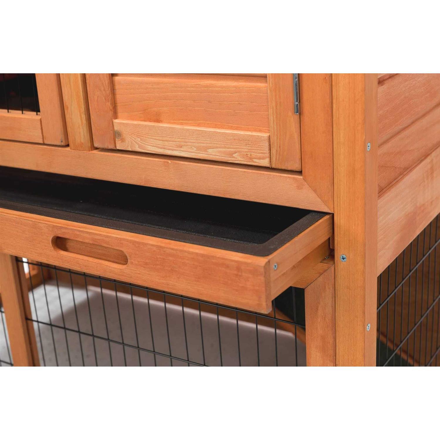 Trixie Rabbit Hutch with Sloped Roof