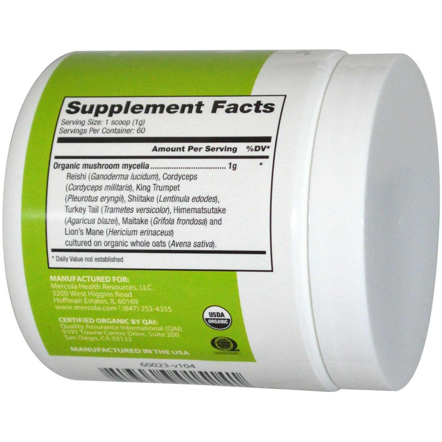 Dr. Mercola Organic Mushroom Complex for Pets