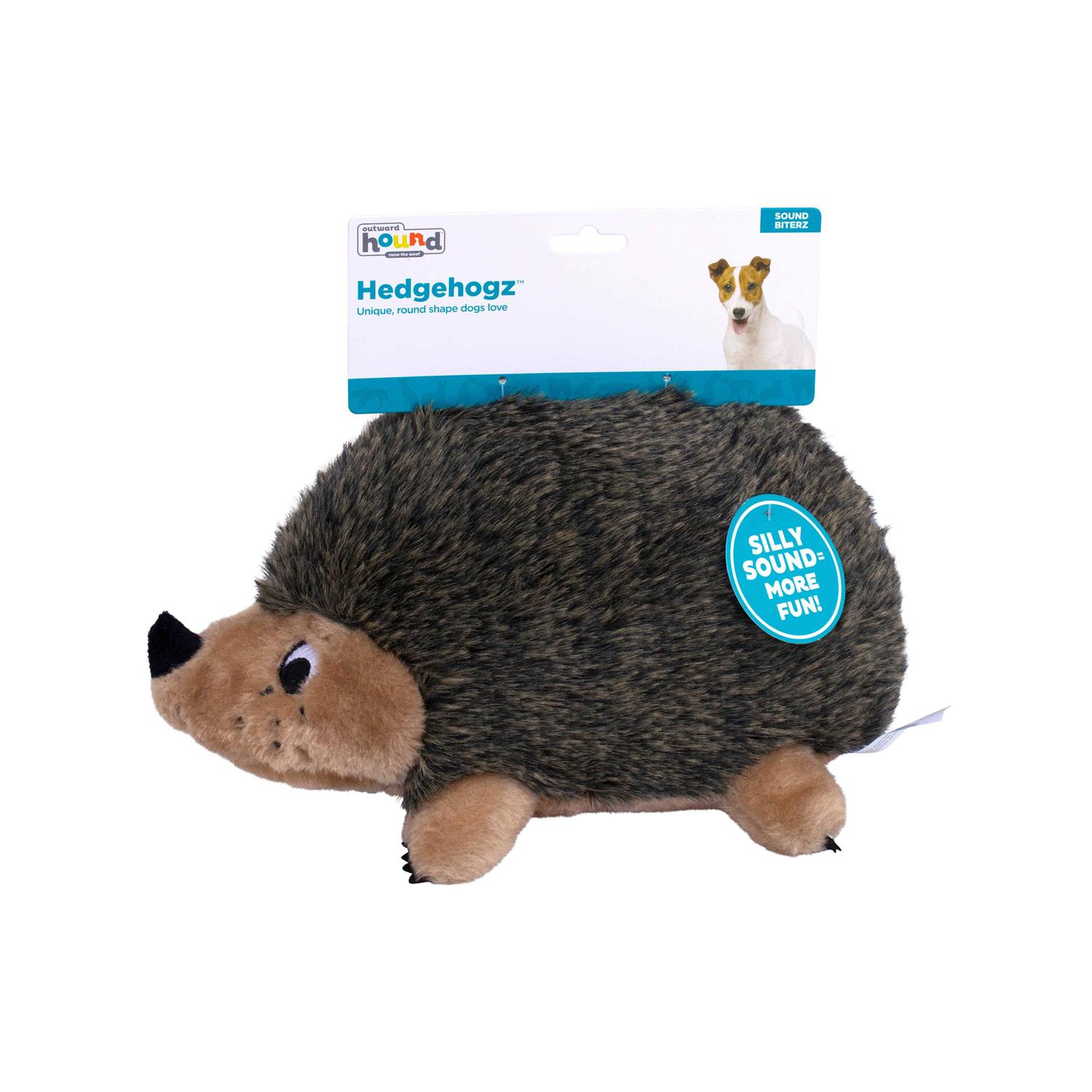 Outward Hound Hedgehogz Plush Dog Toy