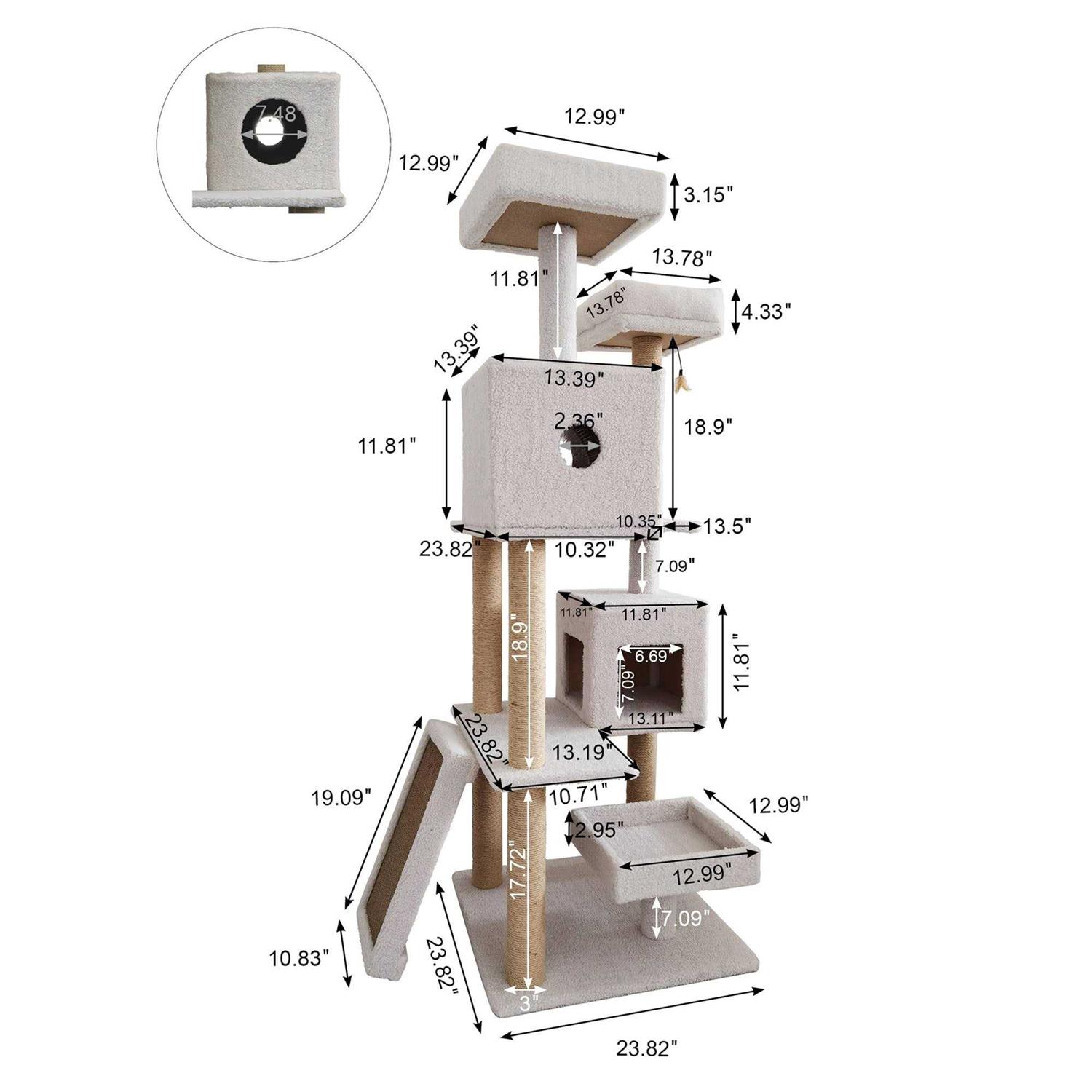 EveryYay Lookout Loft 7-Level Cat Tree