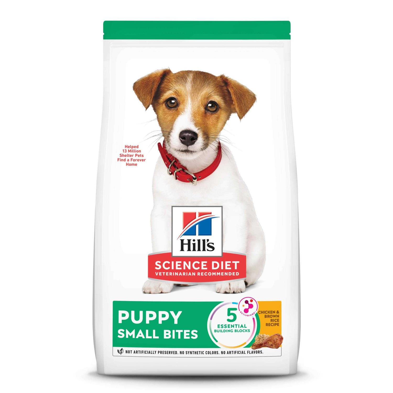 Hill’s Science Diet Puppy Small Bites Chicken Meal & Barley Recipe Dry Dog Food