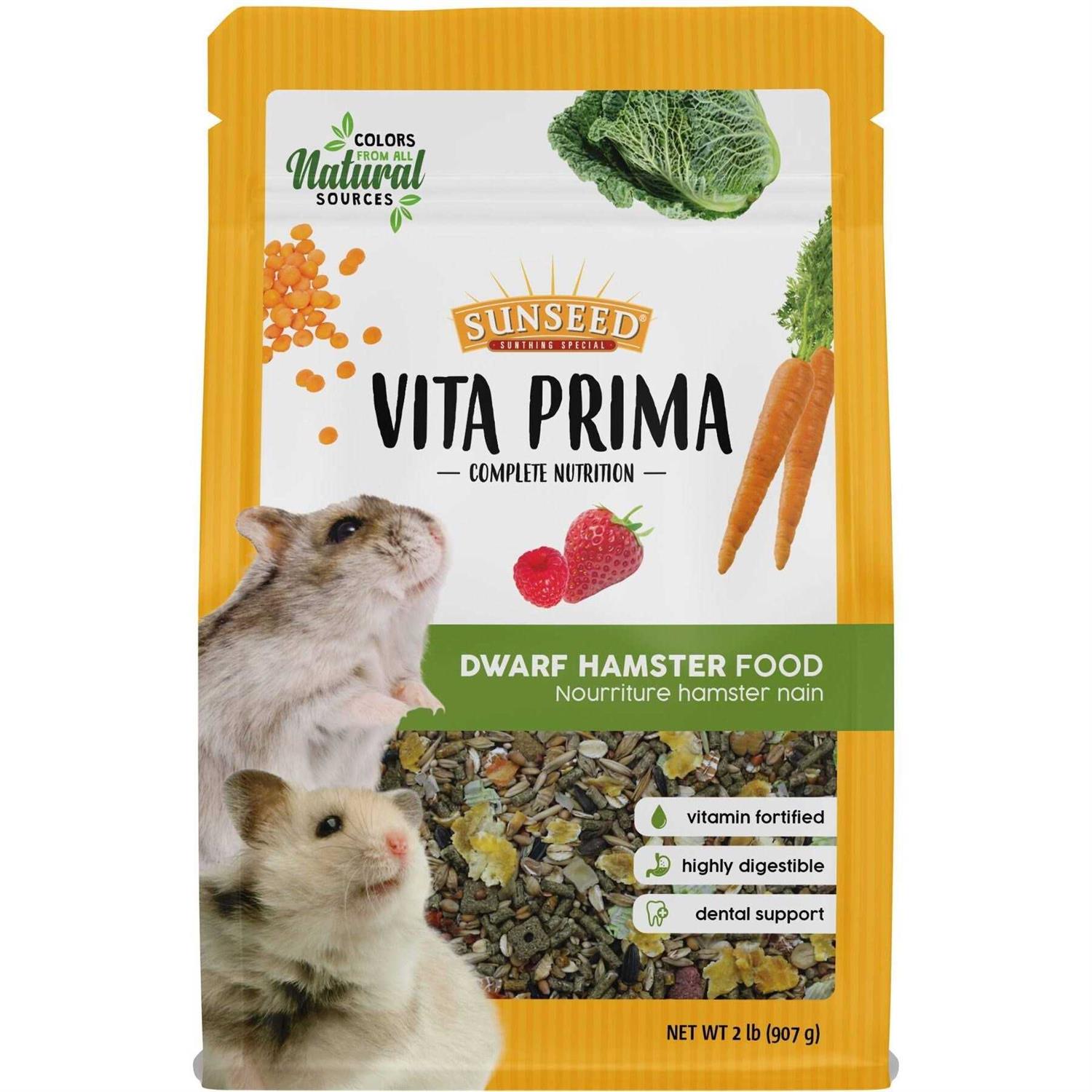 Sunseed Vita Prima Dwarf Hamster Food