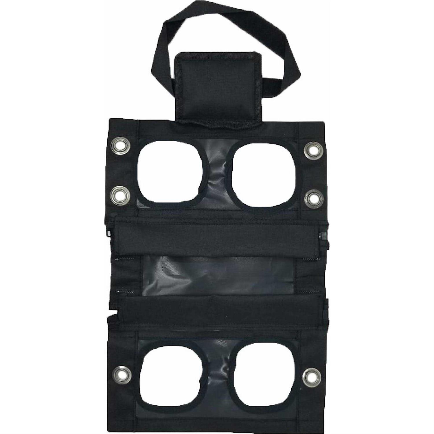 Loyalty Pet Nail Grooming Hammock in Black Size