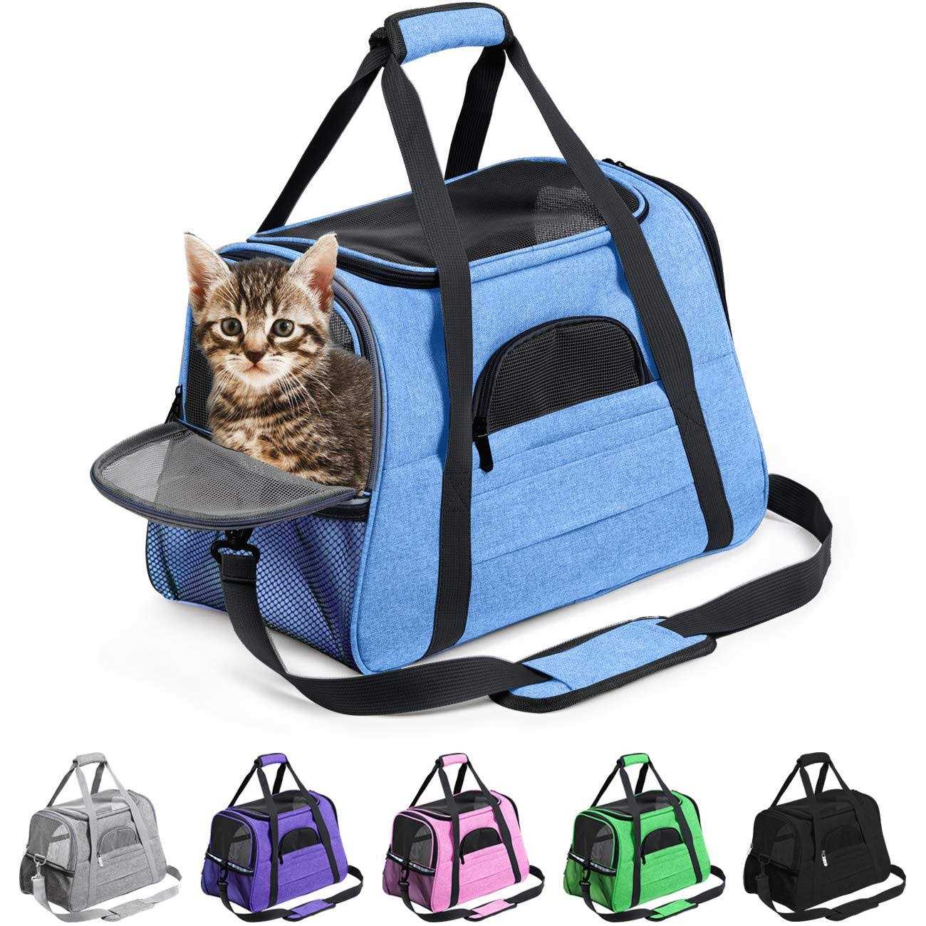 Prodigen Pet Carrier Airline Approved Pet Carrier Dog Carriers for Small Dogs