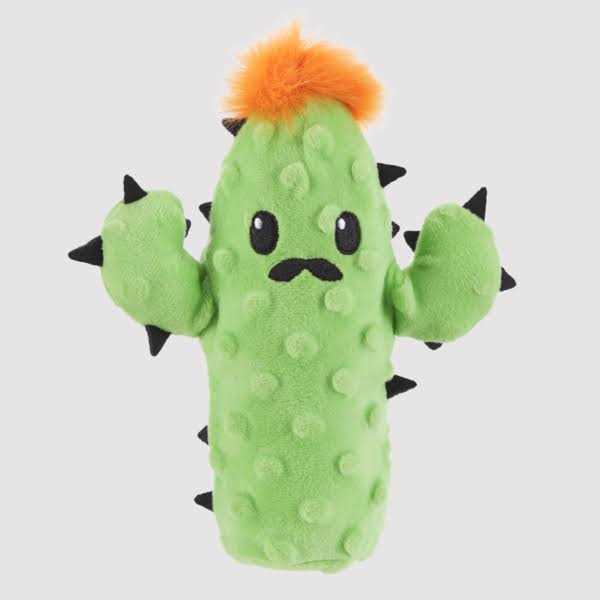 BARK Prickly Pete Dog Toy Features Surprise Squeaker Toy