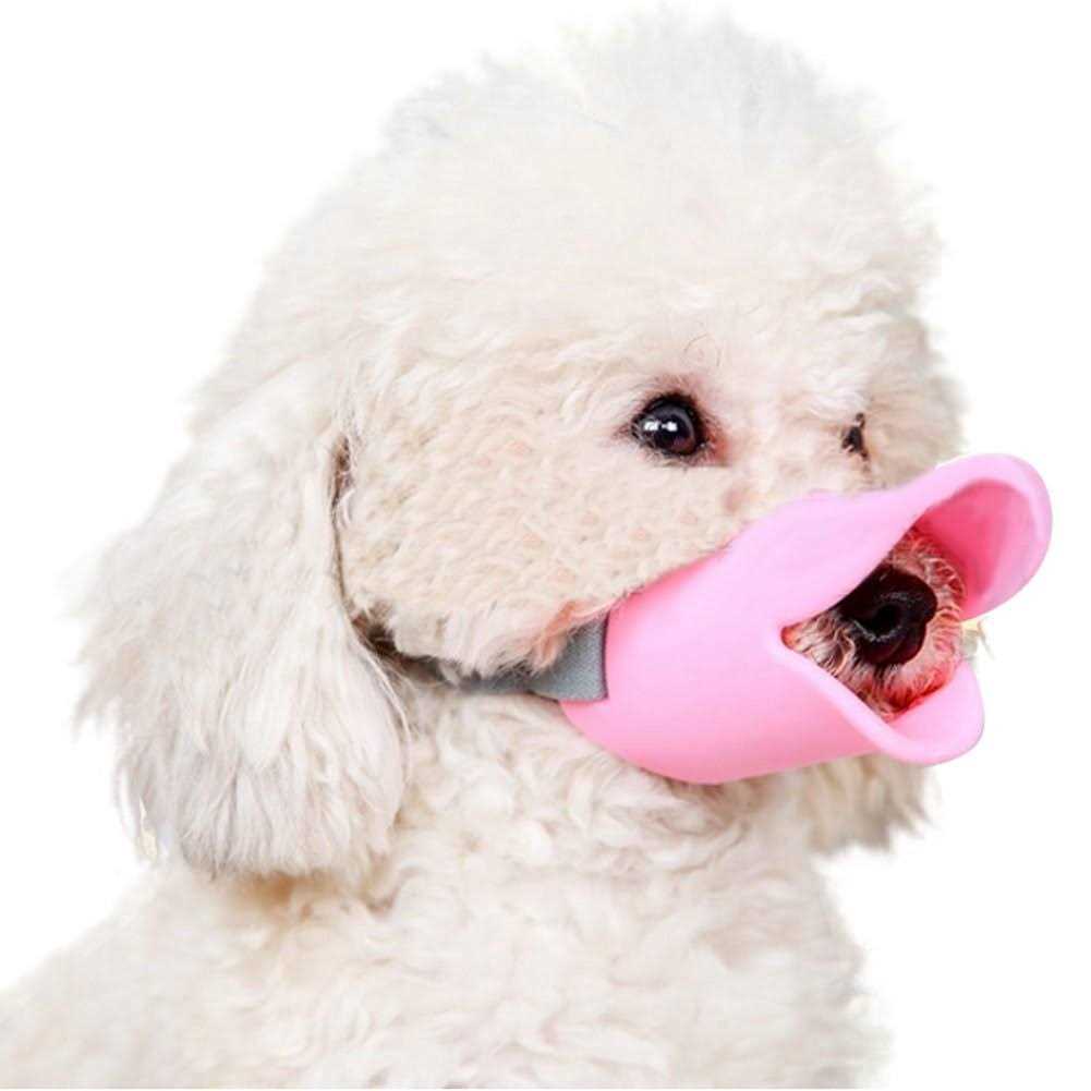 Nacoco Anti Bite Duck Mouth Shape Dog Mouth Covers Anti-Called Muzzle Masks Pet Mouth Set Bite-Proof