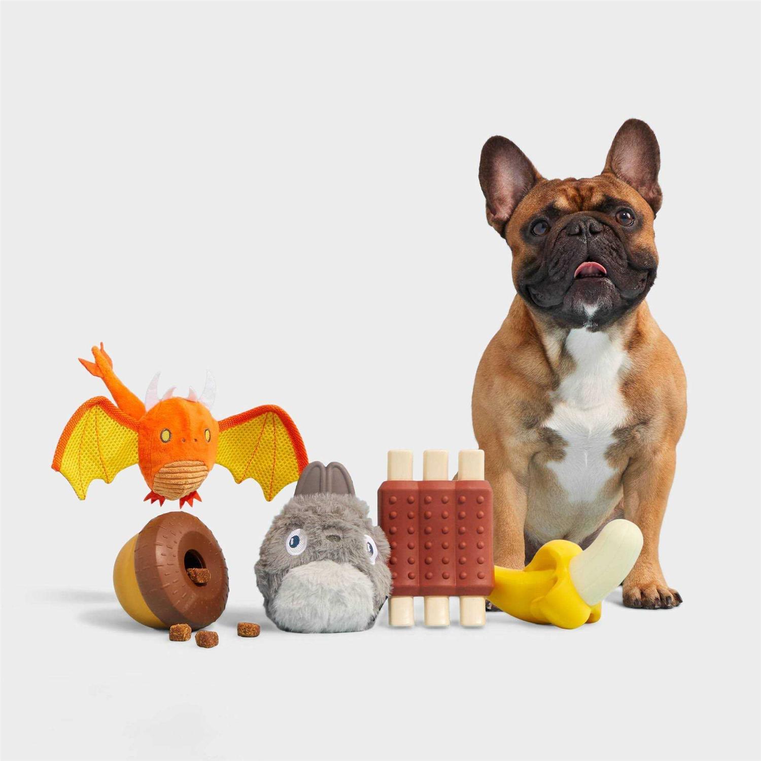 BARK Super Chewer Rubber Rabbit Dog Toy
