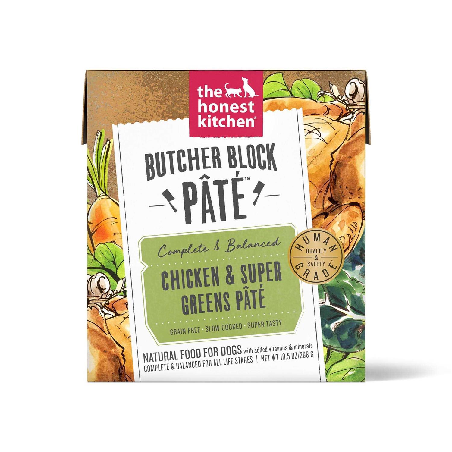 The Honest Kitchen Butcher Block Pate Dog Food 10.5 oz