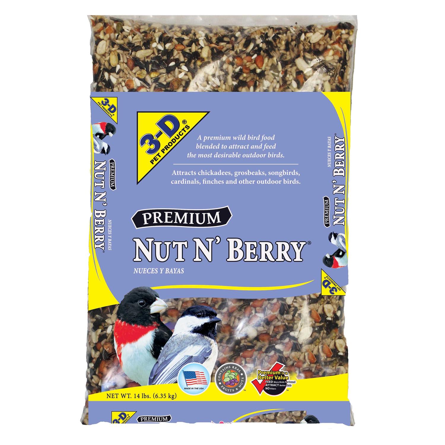 3-d Pet Products Nut & Berry Bird