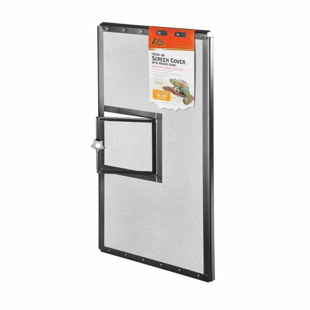 Zilla Fresh Air Screen Cover with Hinged Door