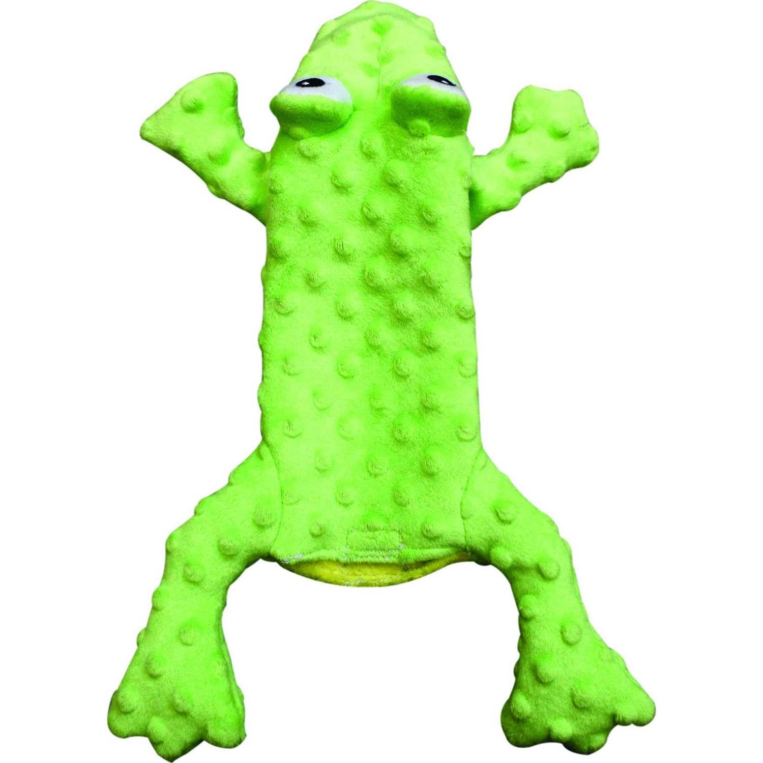 Skinneeez Dog Toy Extreme Stuffer Frog