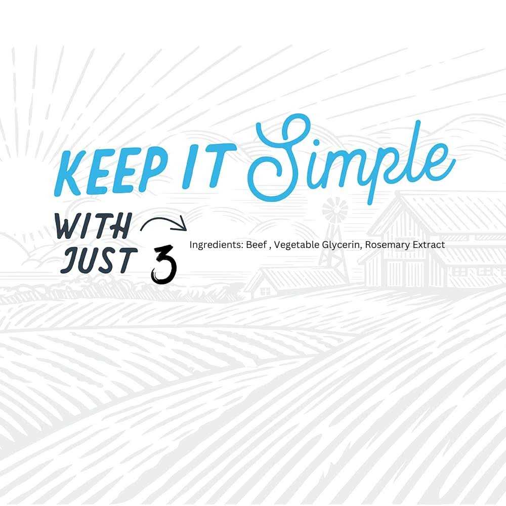 Farmland Traditions Dogs Love Beef Jerky Treats