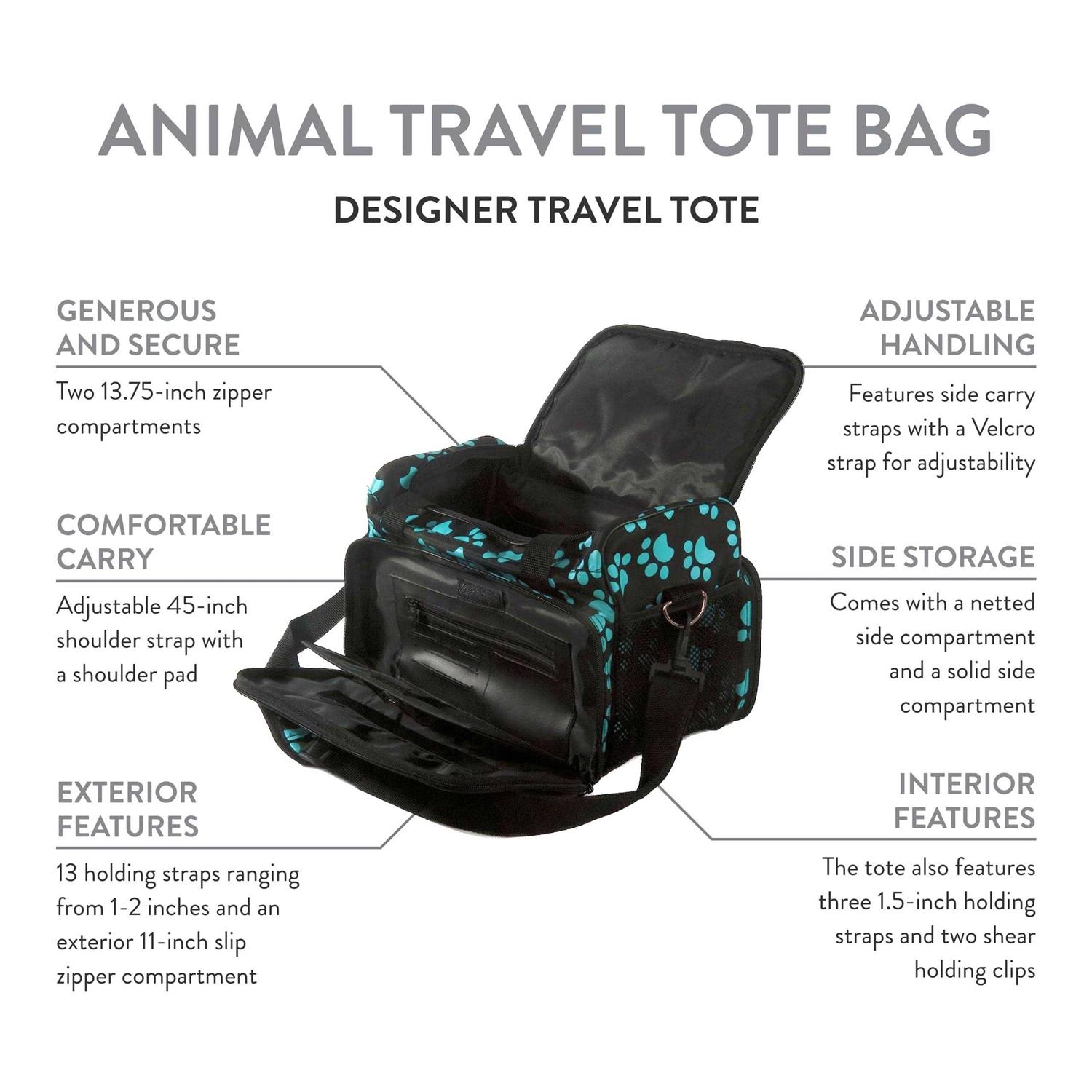 Wahl Professional Animal Travel Tote Bag with Zipper