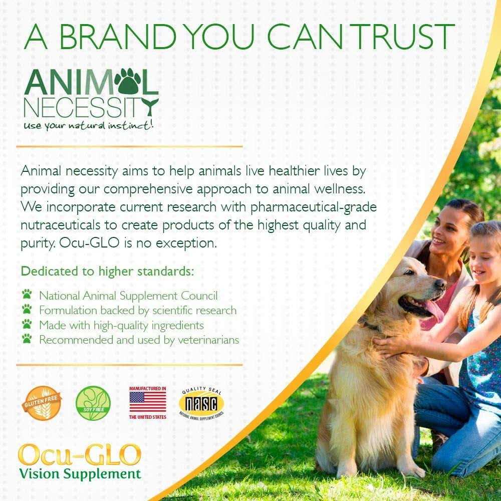 Ocu-GLO Powder Blend Vision Supplement for Medium to Large Dogs