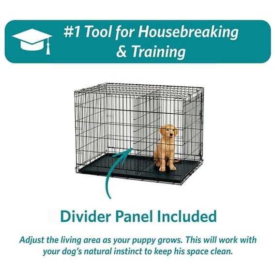 Midwest iCrate Double Door Dog Crate