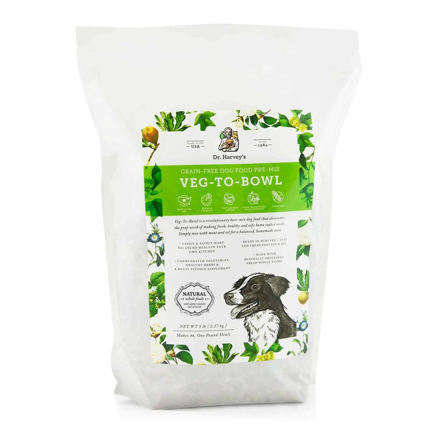 Dr. Harvey&s Veg-to-Bowl Grain-Free Dog Food Pre-Mix