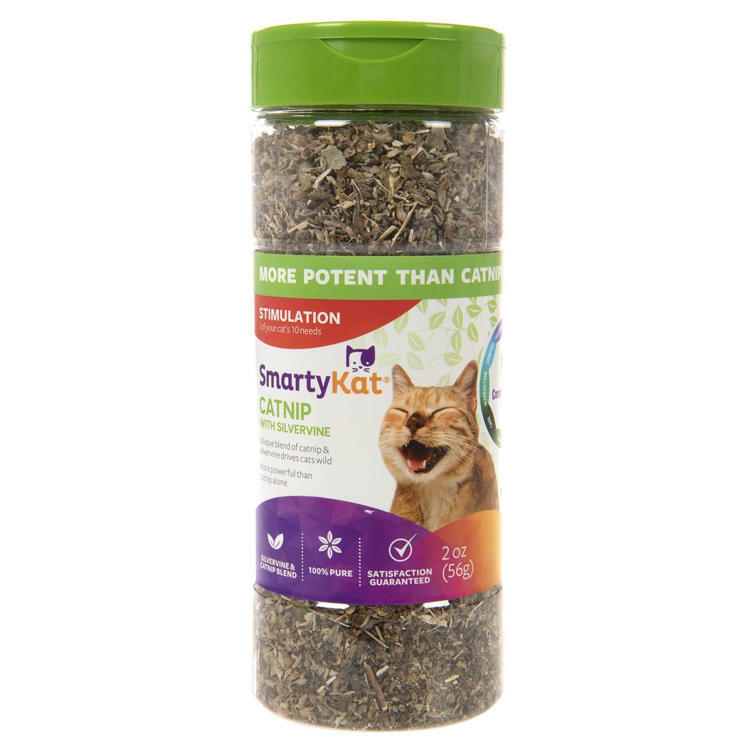 SmartyKat Catnip with Silvervine