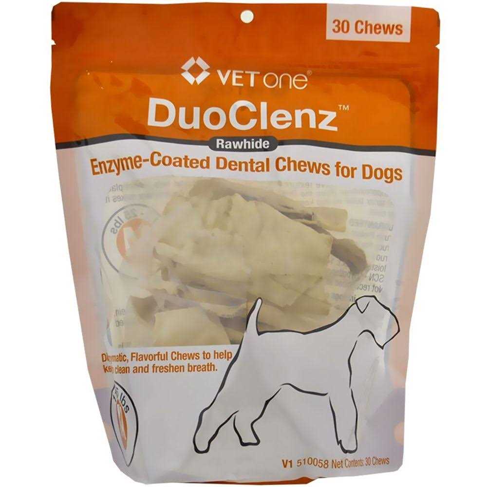 VetOne DuoClenz Enzyme-Coated Dental Chews