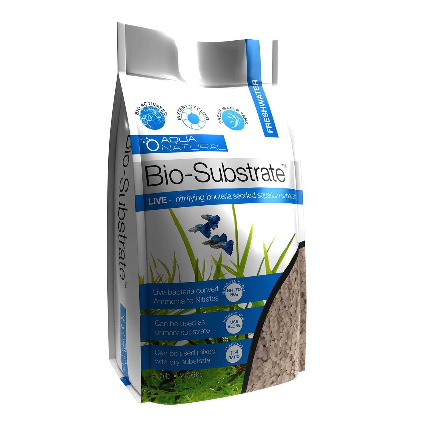 AquaNatural Bio-Substrate 5lb for Aquariums