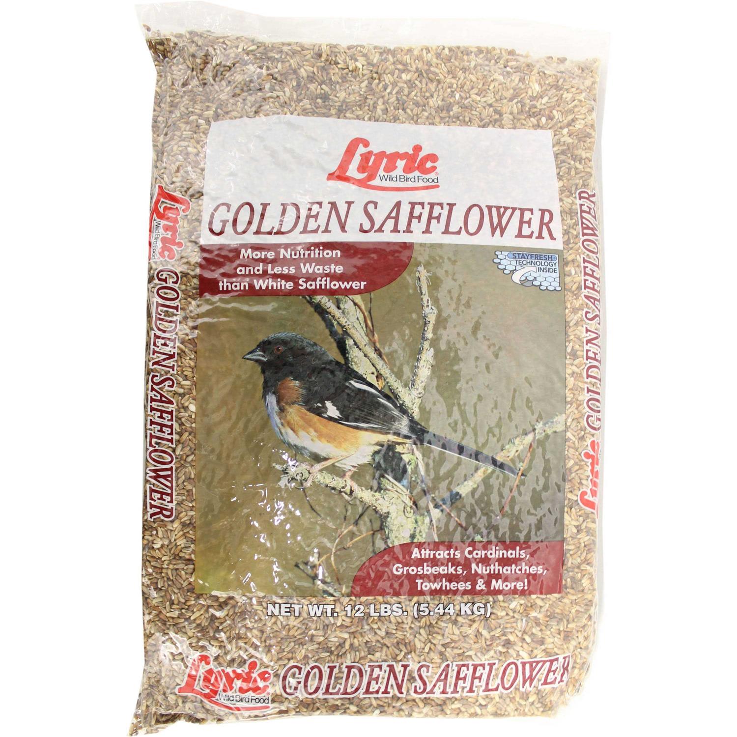 Lyric Golden Safflower Seed Wild Bird Food