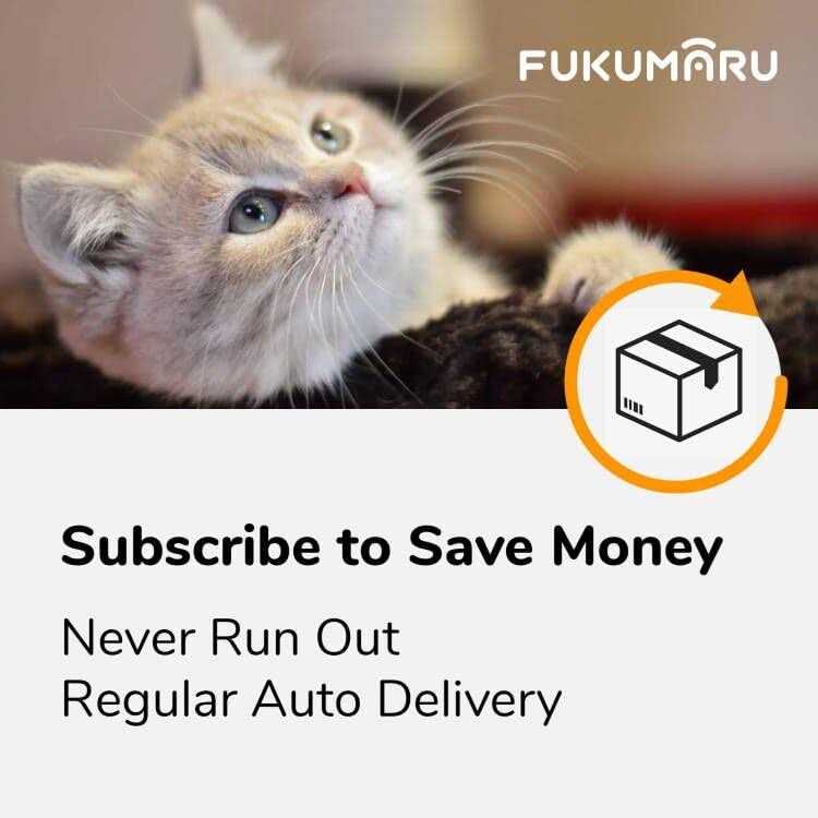 FUKUMARU Tofu Cat Litter Clumping Cat Litter, Dust Free Unscented Flushable Tofu Litter, Natural, Lightweight and Low Tracking Cat Litter