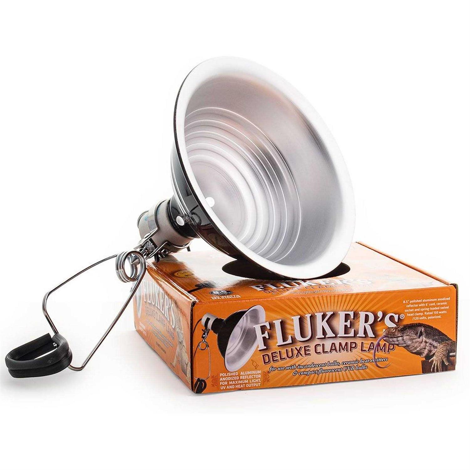 Flukers Clamp Lamp with Switch