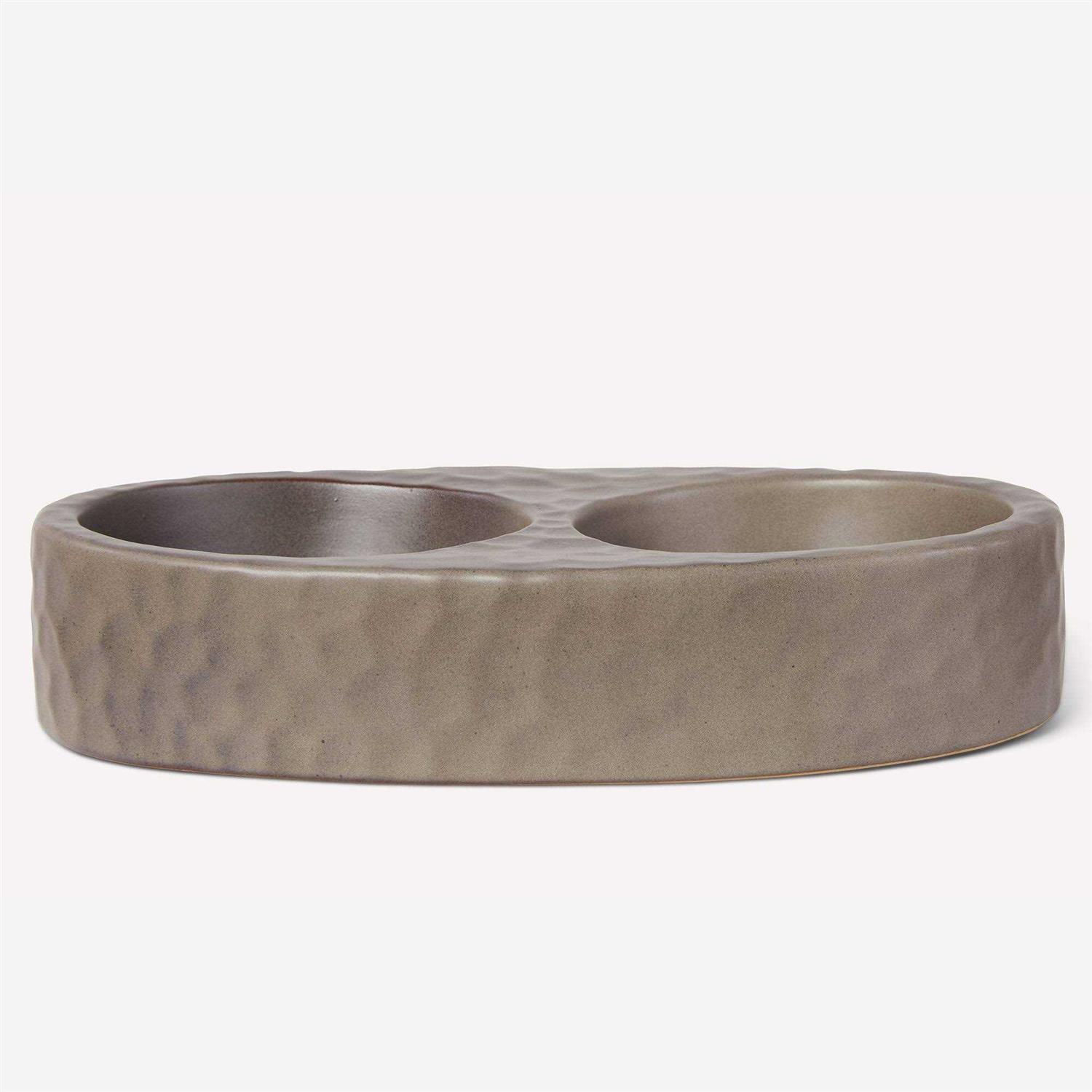 Nate & Jeremiah and Double Diner Pet Bowl