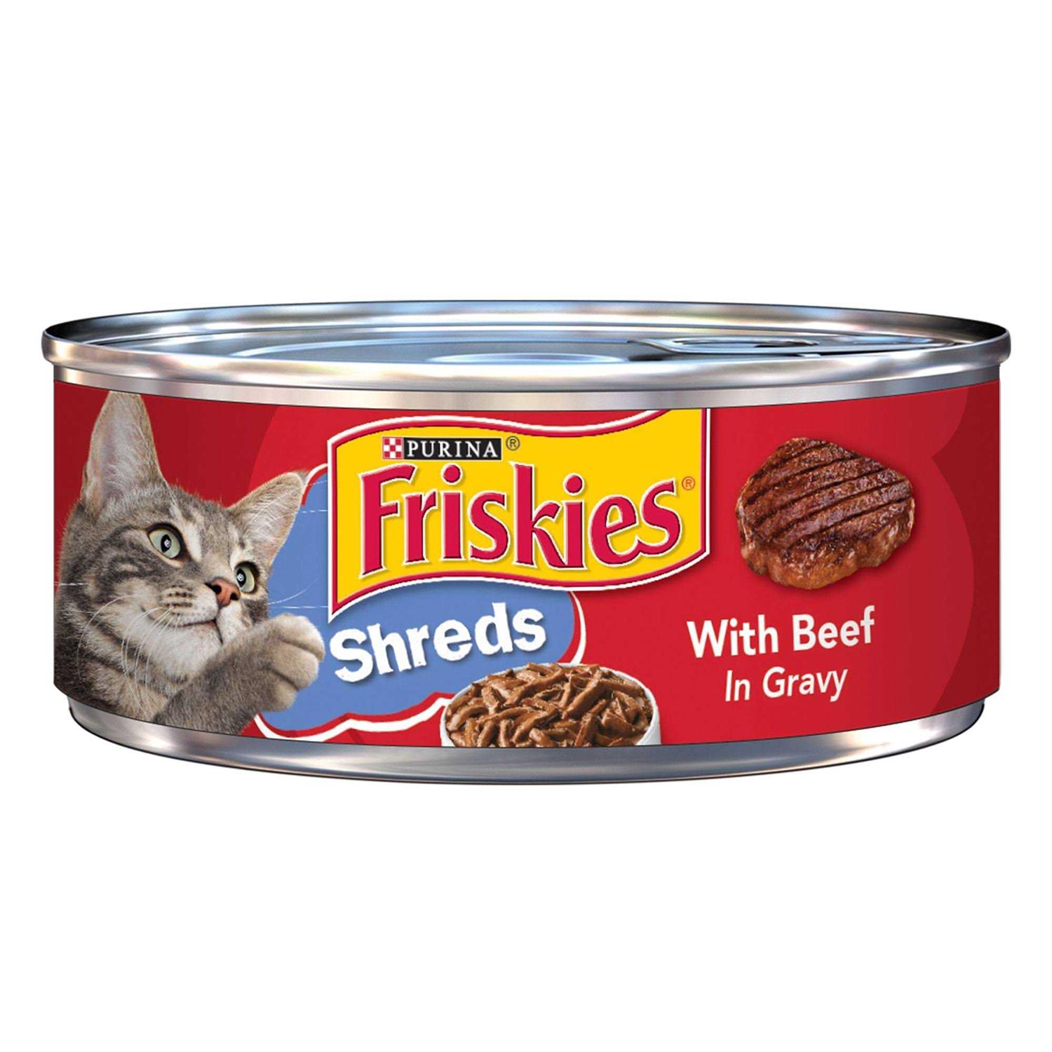 Friskies Shreds with Beef in Gravy Wet Cat Food