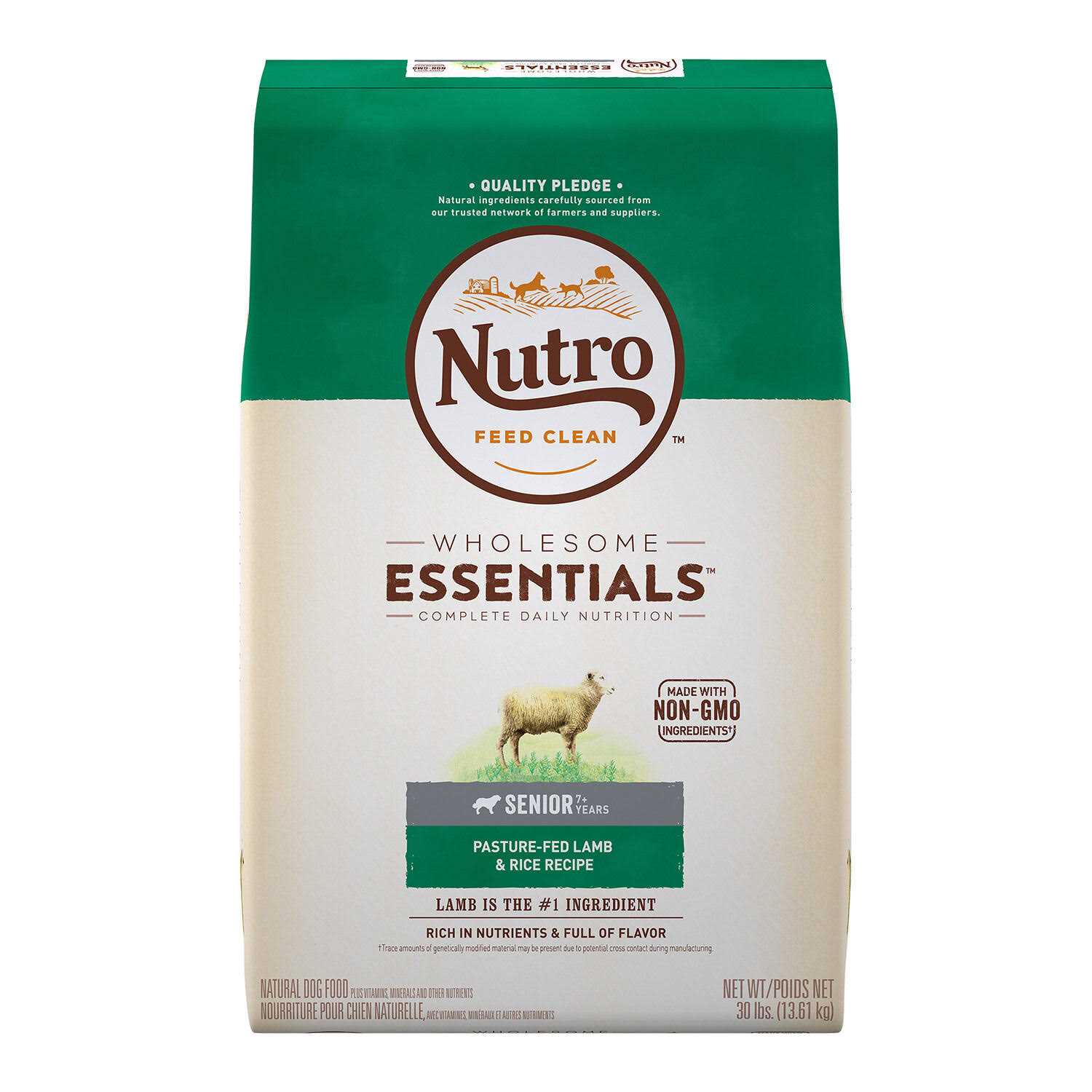 Nutro Natural Choice Senior Lamb & Rice Dry Dog Food
