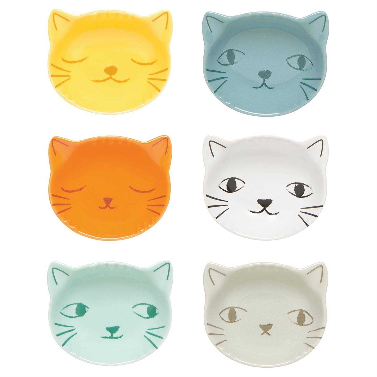 Now Designs Set of 6 Purrfect Cat Pinch Bowls
