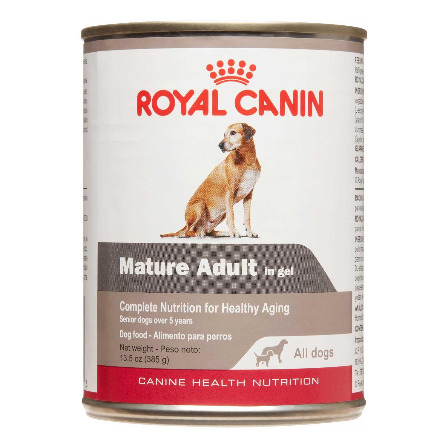 Royal Canin Mature Adult in Gel Canned Dog Food, 13.5-oz, case of 12