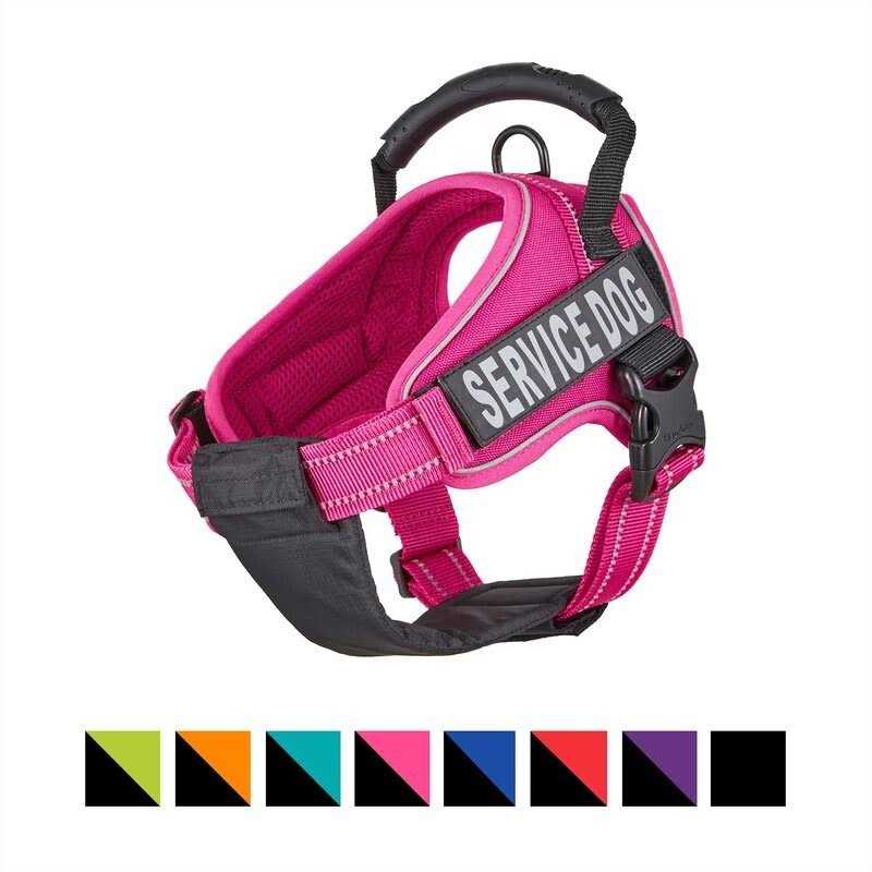 Chai’s Choice Premium Service Dog Vest Service Dog Harness with Reflective Service Dog Patches and Sturdy Handle Dogs