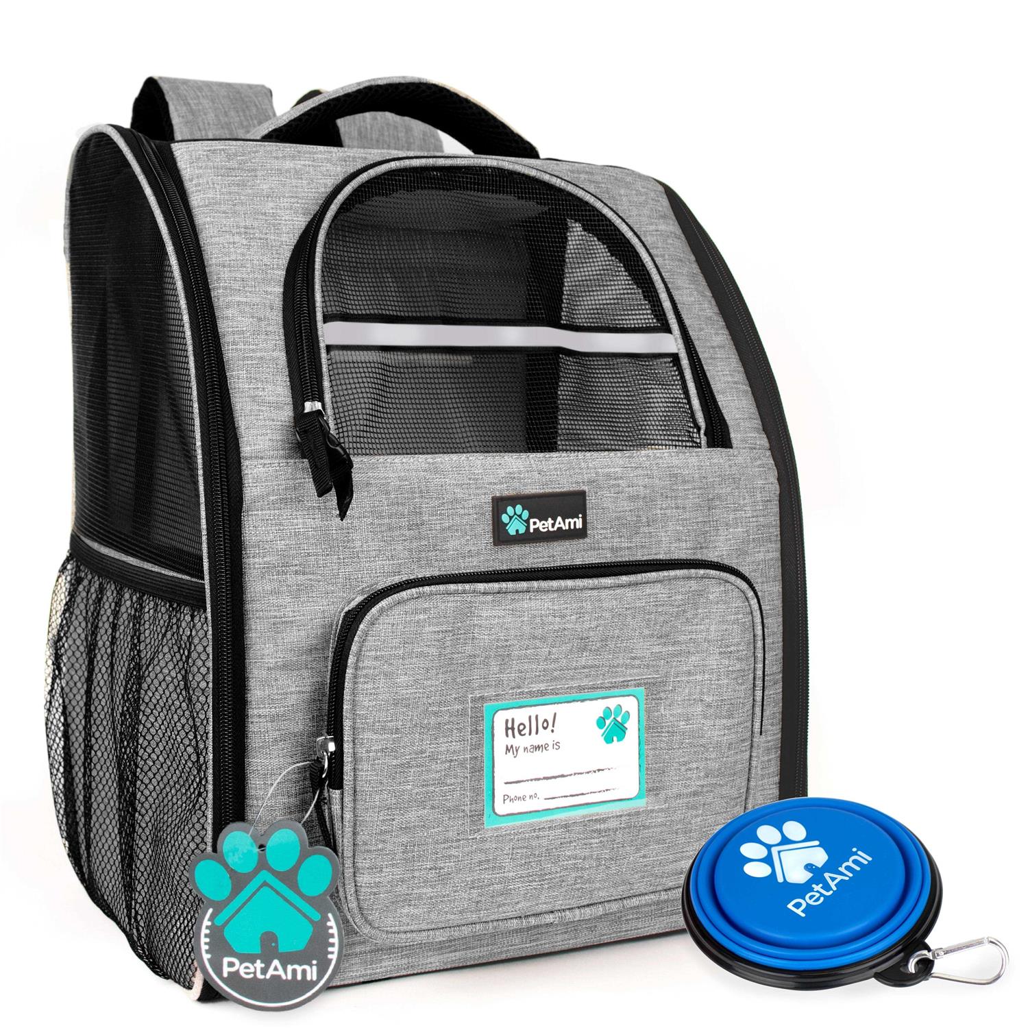 Petami Deluxe Pet Carrier Backpack for Small Cats and Dogs