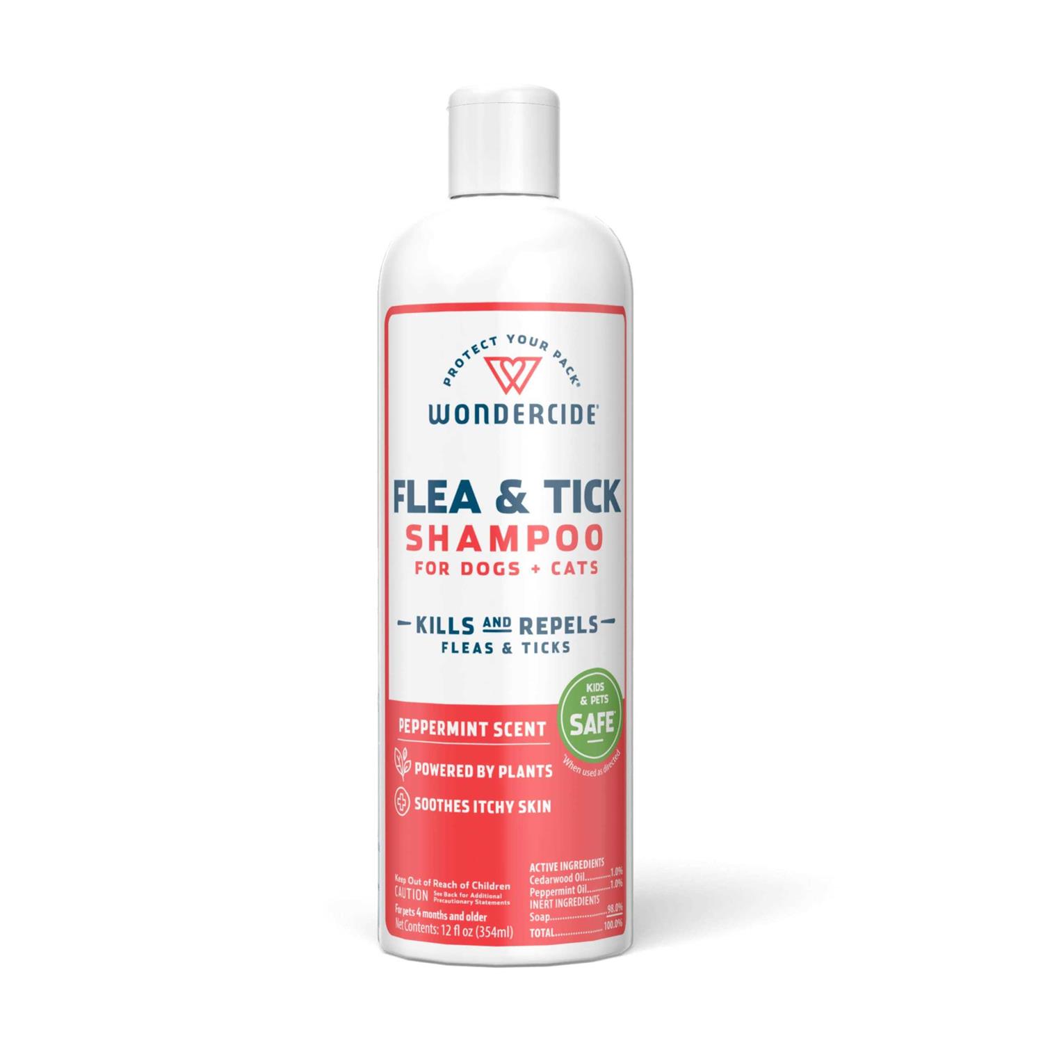 Wondercide Flea and Tick Shampoo for Dogs Cats