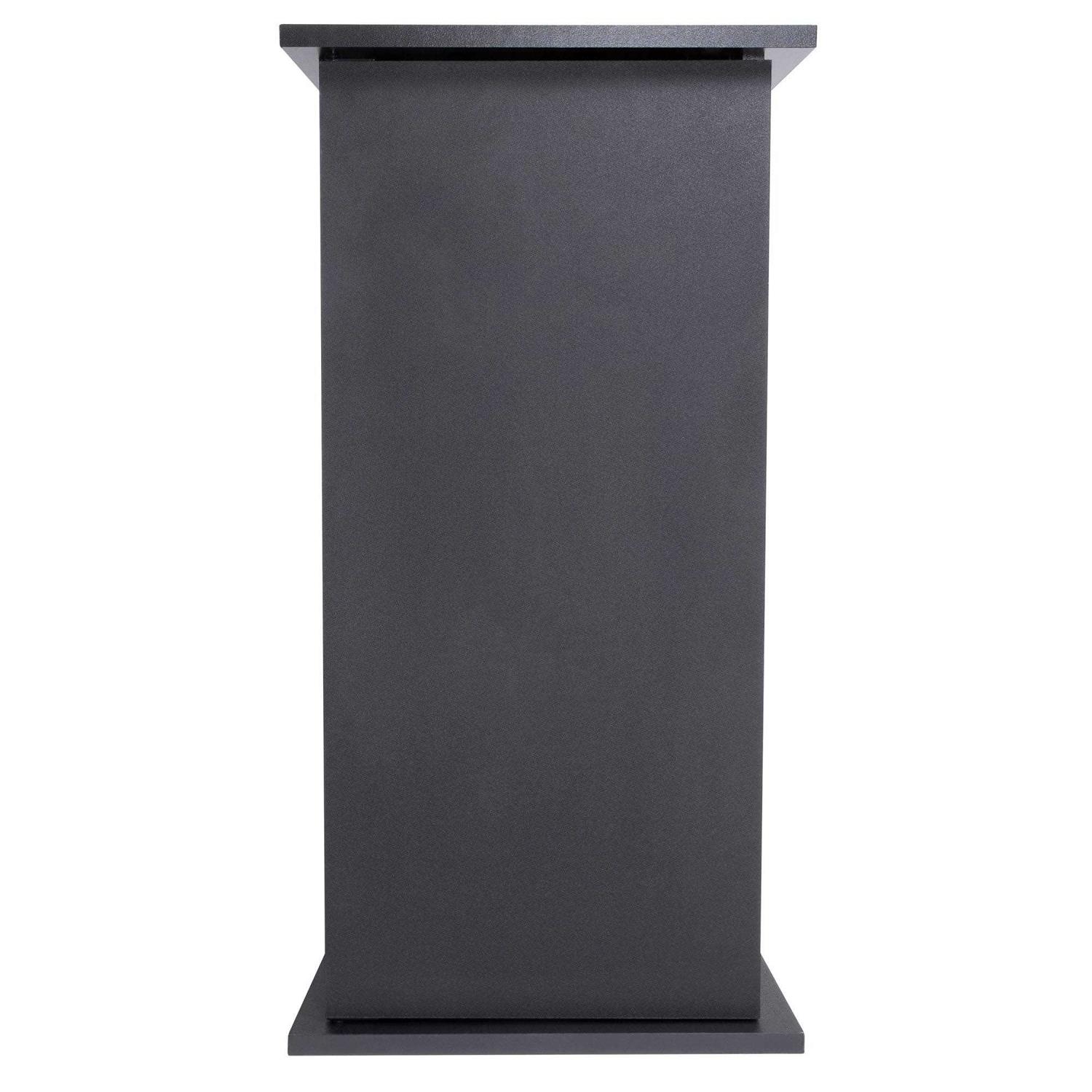 Aqueon Black Pedestal Aquarium Stand