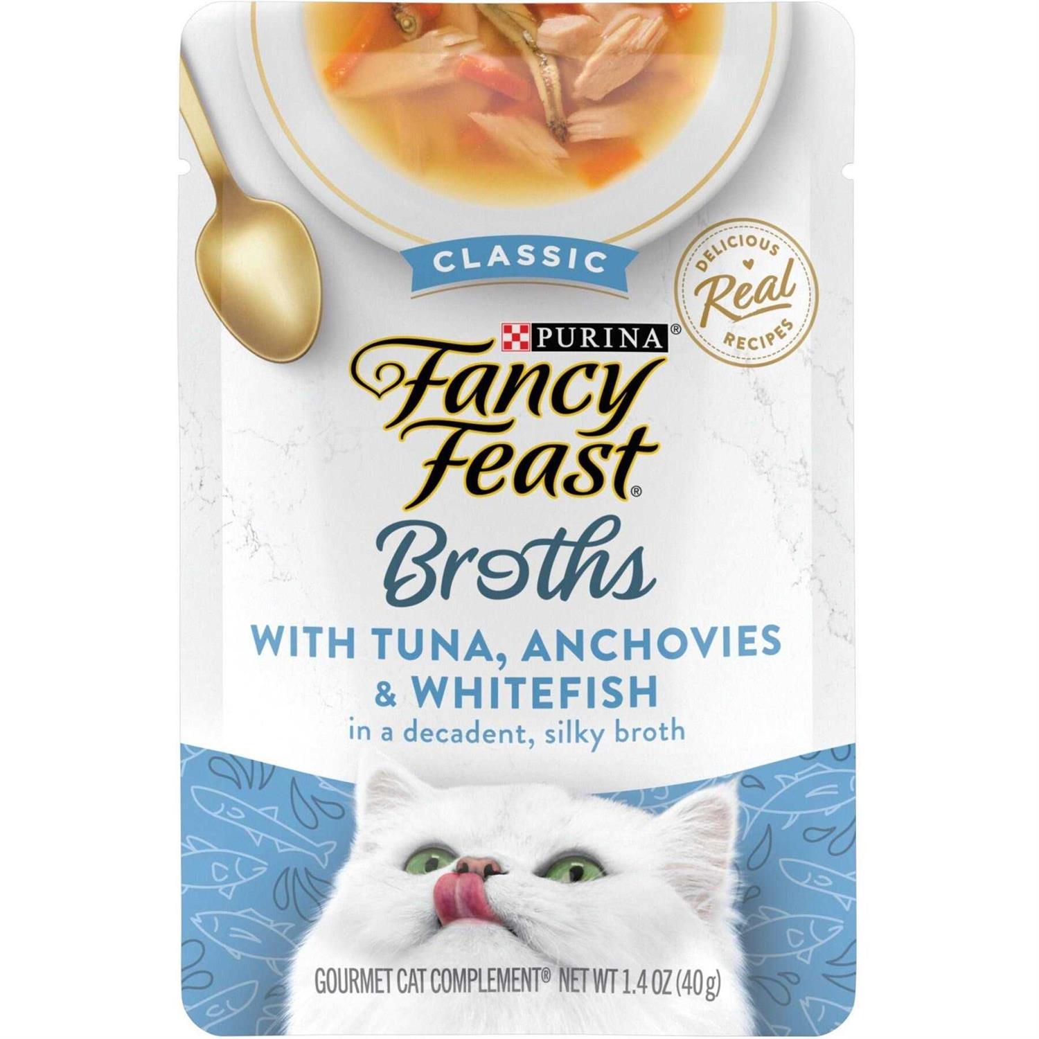 Fancy Feast Broths Creamy Wet Cat Food