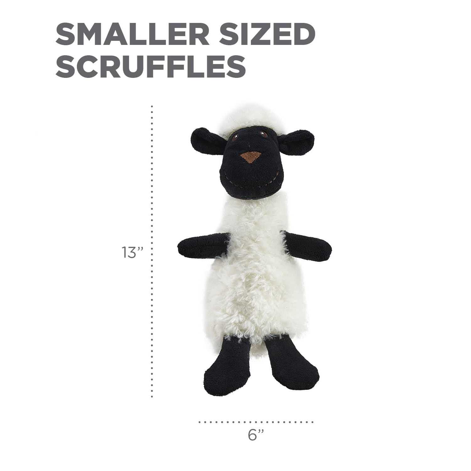 Charming Pet Scruffles Dog Toy Lamb